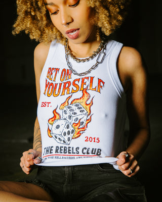 Bet On Yourself Crop Tank
