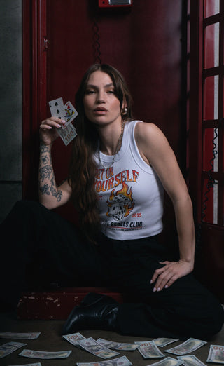 Bet On Yourself Crop Tank